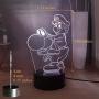 Laysinly Super Mario Night Light, Mario Yoshi LED Night Light for Kids, Mario 7colors Desk Lamp, Child Bedroom Sleeping Night Lamp, Home 3D Acrylic Decor Light, Child Birthday Christmas New Year Gift
