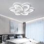 LAKIQ Modern LED Flush Mount Ceiling Light Fixture Flower-Shaped Acrylic LED Chandelier Ceiling Light Living Room Close to Ceiling Lighting for Bedroom Dining Room(6 Lights, Warm Light) LAKIQ Modern LED Flush Mount Ceiling Light Fixture Flower-Shaped Acrylic LED Chandelier Ceiling Light Living Room Close to Ceiling Lighting for Bedroom Dining Room(6 Lights, Warm Light)