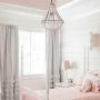 Giluta Conical Wood Bead Chandelier Retro Style Pendant Lamp, Industrial Metal Ring Frame Ceiling Lamp Kitchen Island Vintage Hanging Light Fixtures 1 Light, Gray White (C0045)