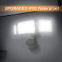 LEPOWER 35W LED Security Lights Motion Sensor Light Outdoor, 3500LM Motion Security Light, Waterproof IP65, 5500K, Full Metal, 3 Head Motion Detected for Garage,Porch,Yard (NOT Solar Powered)