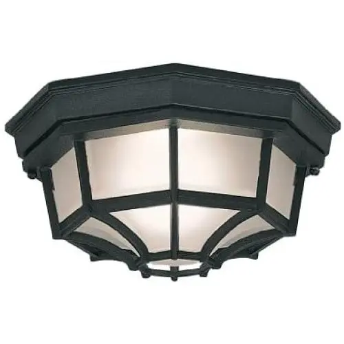Designers Fountain 2067-BK Flushmount, 11 in, Black