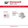 Honeywell Belmar Outdoor LED Ceiling Fan with LED Light, Waterproof, Damp-Rated, 52'' Dark Bronze
