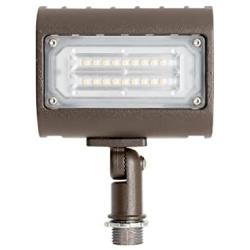 Westgate Lighting LED Flood Light with Knuckle Mount - Security Floodlight Fixture for Outdoor Yard Landscape Garden Lights - Safety Floodlights - UL Listed (15 Watt 3000K Warm White)