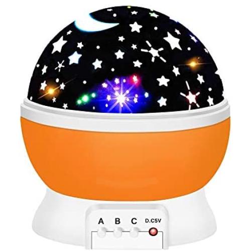 ATOPDREAM Amusing Moon Star Projector Light for Kids - Festival Gifts