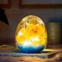 Himalayan Rock Crystal Salt Lamp,Natural Crystal Night Light USB Nightstand Lamps Nursery Lamps for Bedroom, Living Room,Kids Room,Office, Home Decor Gift