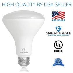 Great Eagle R30 or BR30 LED Bulb, 11W (75W Equivalent), 850 Lumens, Upgrade for 65W Bulb, 4000K Cool White Color, for Recessed Can Use, Wide Flood Light, Dimmable, and UL Listed (Pack of 6)