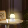 Ceiling Fan Retractable Ceiling Fan with Lights Ceiling Fan Silver LED Dimmable Chandelier Fan with Remote for Bedroom Dining Room (Night Light)