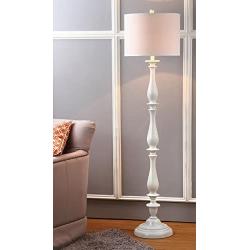 Safavieh Lighting Collection Bessie Candlestick White 62-Inch Floor Lamp