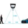 Oskade 80W Led Solar Street Lights 6500K 2000L Waterproof Dusk to Dawn Outdoor Commercial Area Road Parking Lot Yard Lamps