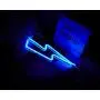 Blue LED Lightning Bolt neon Signs for Wall Decoration Battery and USB Operated Aesthetic Room Decor neon Sign neon Lights for Kids Room, Bar, Living Room, Christmas, Party, Wedding, Halloween
