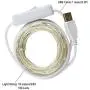 RUICHEN USB Fairy Lights 33 Ft 100 LED Twinkle String Lights with ON/Off Switch, Waterproof Silver Wire Christmas Lights for Bedroom Wall Ceiling Wreath Crafts Wedding Party (Cool White) RUICHEN USB Fairy Lights 33 Ft 100 LED Twinkle String Lights with ON/Off Switch, Waterproof Silver Wire Christmas Lights for Bedroom Wall Ceiling Wreath Crafts Wedding Party (Cool White)