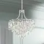 Villette Chrome Pendant Chandelier 15 3/4'' Wide Modern Crystal Cascade LED 5-Light Fixture for Dining Room House Foyer Kitchen Island Entryway Bedroom Living Room - Vienna Full Spectrum