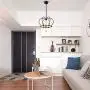 Trongee Industrial Pendant Light Fixtures Black Metal Pendant Lights Rustic Farmhouse Chandelier for Kitchen Dining Room Living Room Foyer Hallway Loft (Medium)