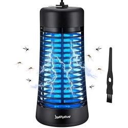 LUFFYLIVE Bug Zapper, Electric Mosquito Zapper Killer for Indoor & Outdoor, 1000V High Powered Waterproof Electric Bug Zapper, Mosquito Killer for Patio, Backyard, Home