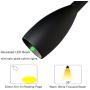 acegoo Dimmable Reading Light Gooseneck LED Task Light Minimalist Directional Light Light Headboard / Wall Surface Mount Matte Black