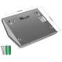 [Warm Light] Solar Lights for Steps Decks Pathway Yard Stairs Fences, LED lamp, Outdoor Waterproof, 6 Pack