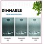 MADEM Modern LED Chandelier Dimmable Chic Circular LED Pendant Light Adjustable Irregular Pendant Lighting Contemporary Chandelier for Living Dining Room Bedroom Kitchen, Cool White 6000K, Silver