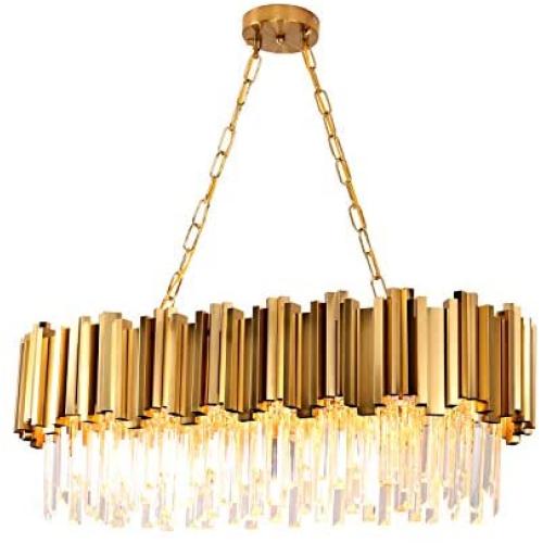 8 Light Modern Chandeliers Crystal Chandelier Flush Mount Ceiling Light Modern Ceiling Light for Dining Room, Bathroom, Bedroom, Living Room, Pool Table Light