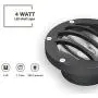 Malibu LED Low Voltage Landscape Lighting Well Light Outdoor Deck Light 4 Pack for Yard Garden Patio in-Ground Light 8401-3500-04