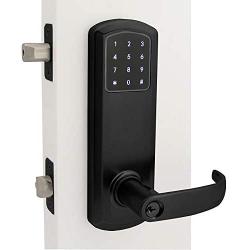 Prodigy SmartLock MaxSecure Interconnect Commercial Grade Lock with RFID Keyless Entry (Right Hand 5-1/2”, Flat Black)