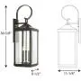 Gibbes Street Collection Antique Bronze Three-Light Traditional Large Wall Lantern