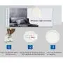 LED Ceiling Light TanKing Flush Mount 9.05 Inches 3000K 24W Disc Light, 2160LM Round Panel Light for Living Room, Kitchen, Bedroom, Hallway, Hotels and Offices (Soft White)