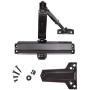Medium Duty Designer Commercial Door Closer - LYNN Hardware DC6003 (US10B Dark Bronze) Surface Mounted, Cast Aluminum - UL 3 Hour Fire Rated, Size 3 for Residential and Light Commercial Doors