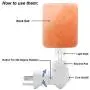 Maymii•Home 2 Pack Cube Mini Himalayan Salt Night Light Plug in Wall Lamps Night Light Crystal Salt Lamp Natural Soft Night Light for Living Dining Bed Room and Office Maymii•Home 2 Pack Cube Mini Himalayan Salt Night Light Plug in Wall Lamps Night Light Crystal Salt Lamp Natural Soft Night Light for Living Dining Bed Room and Office