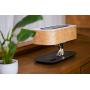 MODIRNATION Bonsai Tree of Light - Bedside Smart Table Lamp with Built-in Bluetooth Speaker and Wireless Charger for Bedroom, Office, Living Room, Stepless Dimming Desk Lamp with Sleep Mode
