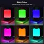 RUMIA Night Light Bluetooth Speaker,Portable Wireless Table Lamps,Dimmable Color Changing Beside Lamp,Rechargeable Touch Lamp for Bedroom&Living Room,Kids Alarm Clock Gift for Girls Boys Women