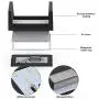 Shinbeam Outdoor Wall Porch Lights,Led Wall Sconces,IP65 Waterproof Lighting Fixture ,3-Color-Changeable Wall Fixture,Warm White Cold White and Nature White Color(Black)