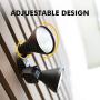 LUTEC 6211BZ-PIR23A 300 Watt Halogen Motion Activated Integrated Dual-Head Floodlight Outdoor, Waterproof Exterior Security Wall Light for Patio, Garden, Yard, Bronze
