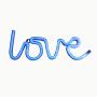 Love Neon Sign for Wall Decor,USB or Battery Decor Light,Neon Light for Bedroom,Decorative LED Sign Neon Lights for Bar,Christmas,Party,Girls Living Room(Blue)