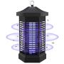 Bug Zapper Fly Trap Outdoor Bug Zapper Electric Mosquito Killer with 5 Sticky Glue Boards, Waterproof Insect Fly Trap Fly Zapper for Outdoor, Indoor, Backyard, Patio, Kitchen