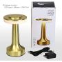 O’Bright Portable LED Table Lamp with Touch Sensor, 3-Levels Brightness, Rechargeable Battery Up to 48 Hours Usage, Night Light for Kids Nursery, Nightstand Lamp, Bedside Lamp (Gold)