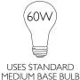 Design House 107144 Millbridge Traditional Indoor Flush Mount Ceiling Light Dimmable for Bedroom Dining Room Kitchen, 9.25 in, White