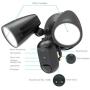 Snoeir Security Floodlight Camera,1080P HD Outdoor Camera, 2500-Lumen Brightness,Motion-Activated Detection,120° View, IP54 Weatherproof, 2-Way Audio, Night Vision,No Monthly Fees