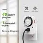 BN-LINK 24 Hour Plug-in Mechanical Timer Grounded Aquarium, Grow Light, Hydroponics, Pets, Home, Kitchen, Office, Appliances, UL Listed 125VAC, 60 Hz, 1875W, 15A, 1/2HP (1)