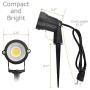 J.LUMI GSS6005 Outdoor LED Spotlights 5W, 120V AC, 3000K Warm White, Outdoor Use, Metal Ground Stake, Flag Light, Outdoor Spotlight with Stake, UL Cord 3-ft with Plug (Pack of 2) J.LUMI GSS6005 Outdoor LED Spotlights 5W, 120V AC, 3000K Warm White, Outdoor Use, Metal Ground Stake, Flag Light, Outdoor Spotlight with Stake, UL Cord 3-ft with Plug (Pack of 2)