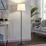 Farmhouse Floor Lamp, White Floor Lamp with Shade, Mid Century Black Floor Lamps for Living Room Modern, Metal Pole Tall Standing Lamp for Office Bedroom by RORIANO Farmhouse Floor Lamp, White Floor Lamp with Shade, Mid Century Black Floor Lamps for Living Room Modern, Metal Pole Tall Standing Lamp for Office Bedroom by RORIANO
