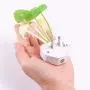 [2 Pack] LED Night Light Plug in with Dusk to Dawn Sensor, Plug in Wall LED Mushroom Nightlight Lamp for Kids Adults, Bedroom, Bathroom, Kitchen, Hallway, Stairs, Cute Color Changing