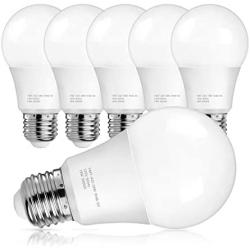 A21 LED Light Bulbs, 150 Watt Equivalent LED Bulbs, Daylight White 5000K, 2600 Lumens, E26 Standard Base, Non-Dimmable, 19W Light Bulbs for Bedroom Bathroom Living Room Commercial Lighting, Pack of 6