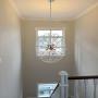 Maxax Firework Crystal Chandeliers 8 Lights Pendant Lighting for Dining Room,Bathroom,Bedroom (Chrome)
