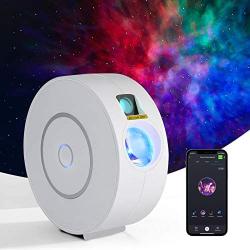 Star Projector,Galaxy Projector,Night Light Projector,Sky Lights，Nebula Projector for Bedroom,Baby Room,Game Rooms and Party Decoration,Compatible with Alexa & Google Home,Control by APP，WiFi…