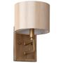 Safavieh Lighting Collection Catena Antique Gold 9.5-inch Wall Sconce (Set of 2)