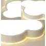 LAKIQ Modern Creative Acrylic LED Lights Cloud Shape Children Room Ceiling Light Flush Mount Ceiling Chandelier Lighting Fixture for Kids Bedroom Kindergarten Living Room(21.5,White Light)