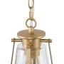 KSANA Gold Pendant Lighting for Kitchen Island, Hanging Brass Light Fixtures with Seeded Glass for Dining Room, Foyer