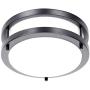Drosbey 65W Dimmable LED Flush Mount Ceiling Light Fixture, Kitchen Light Fixtures, Ceiling Lights for Bedroom, Bathroom, Garage, 16 inch, Super Bright 6500 Lumens, Daylight White 5000K