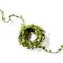 Leaf Garland with Fairy Lights - 24 Ft, Battery Operated, 75 Warm White LED Lights, Green Vines with Ivy Leaves, Rustic String Light for Bedroom Decor or Christmas Decorations Leaf Garland with Fairy Lights - 24 Ft, Battery Operated, 75 Warm White LED Lights, Green Vines with Ivy Leaves, Rustic String Light for Bedroom Decor or Christmas Decorations