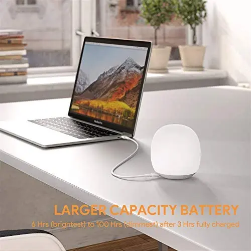 Night Light for Kids, Gladle Bedside Lamp Touch Control